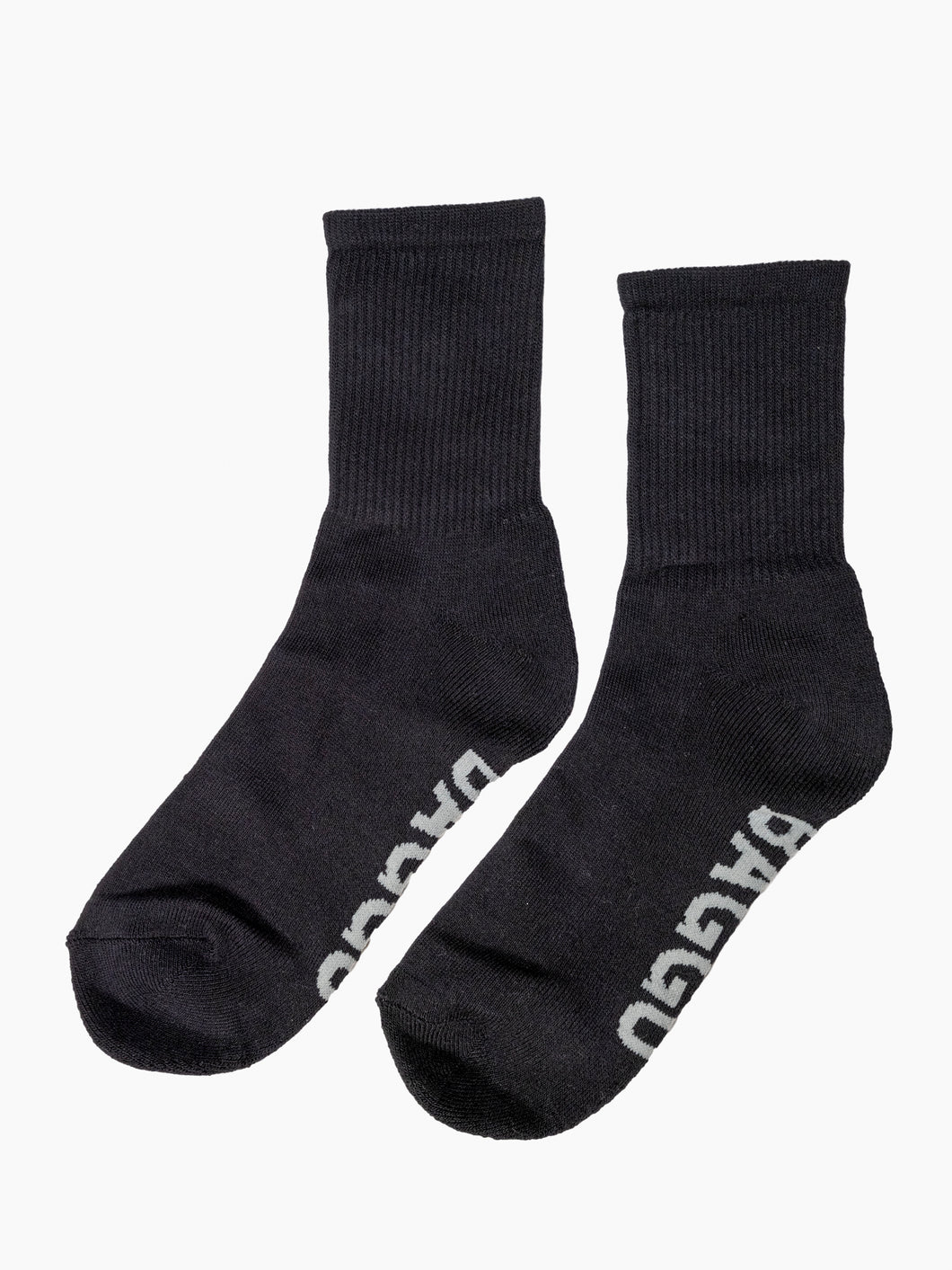 Ribbed Socks - Black