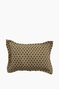 Bailey Hand Block Printed Linen Pillow | Coco