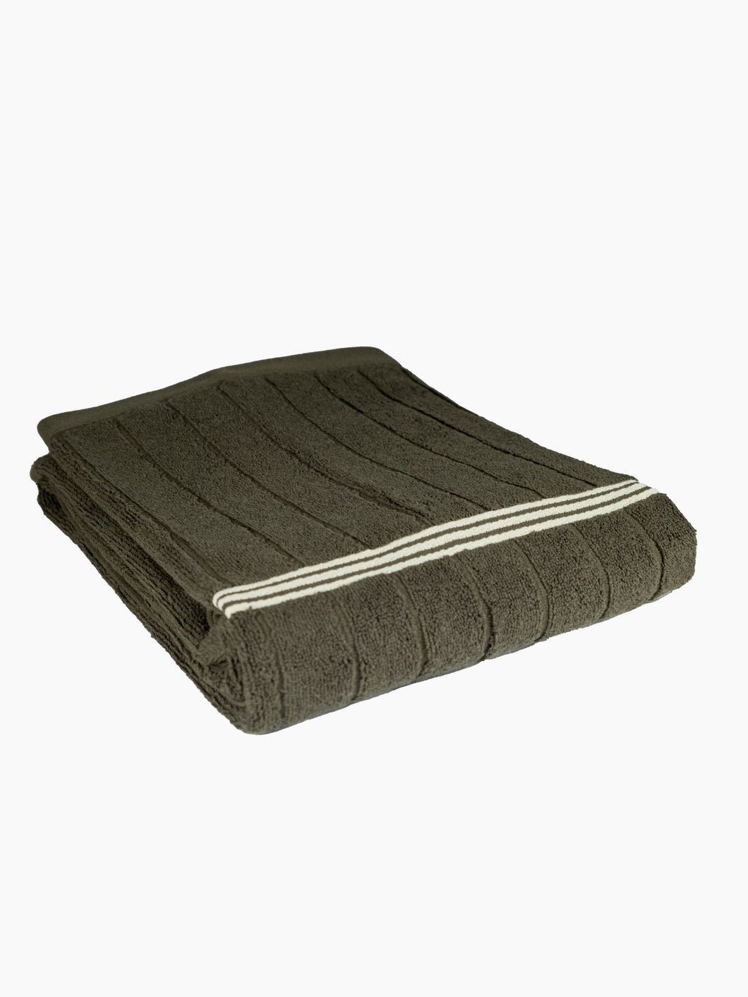 St Bathans Organic Cotton Bath Towel, Moss