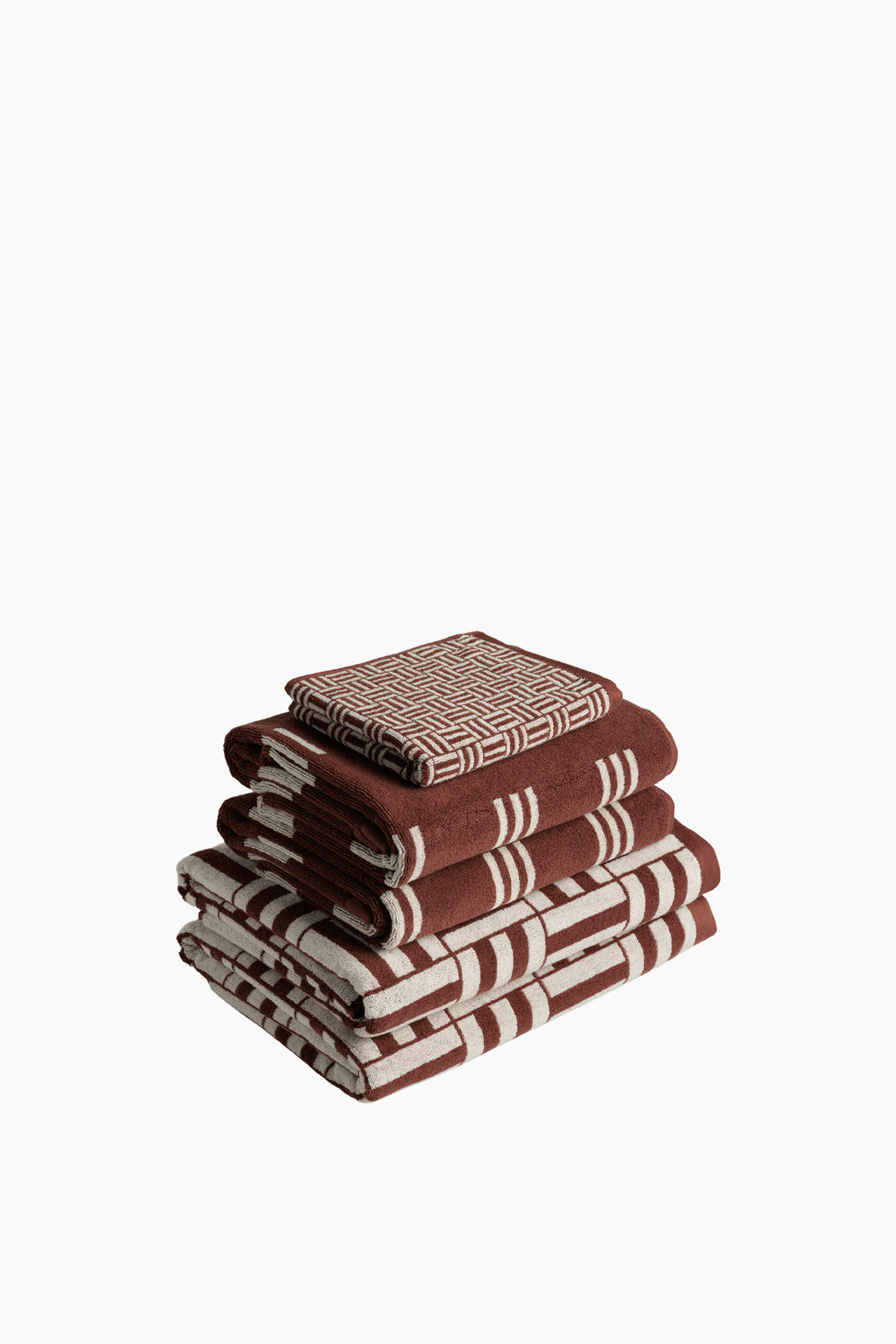 Organic Cotton Weave Towels | Mudbrick & Crème