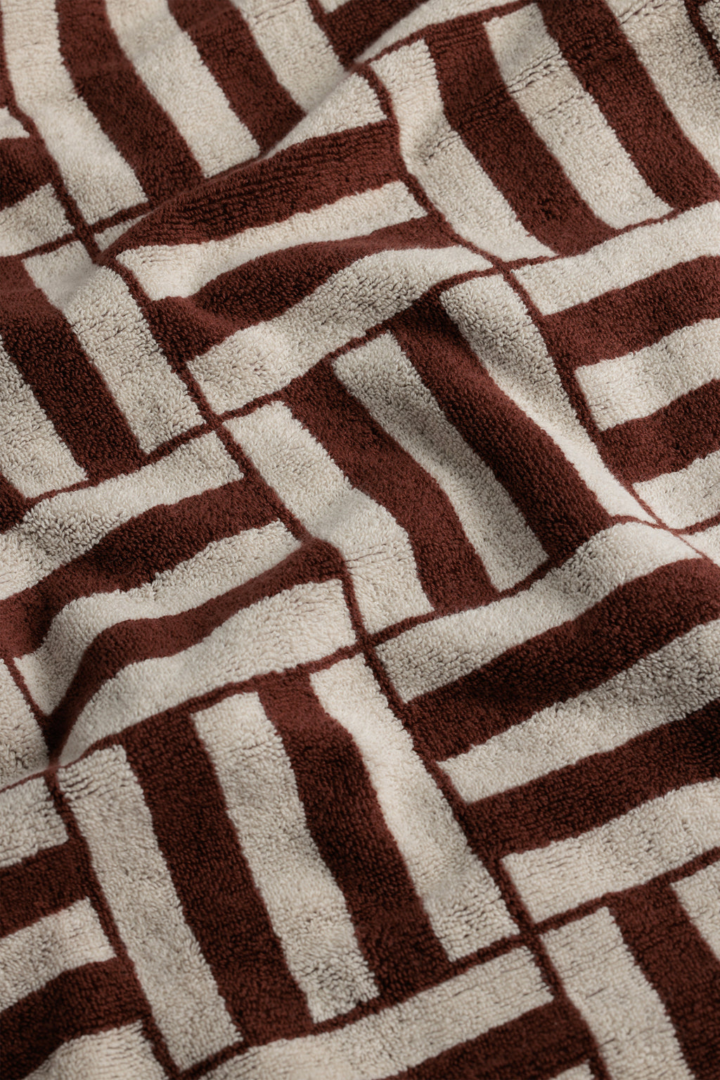 Organic Cotton Weave Towels | Mudbrick & Crème