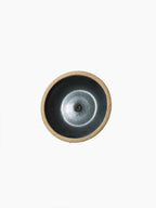 Black Stoneware Incense Holder