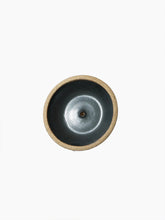 Load image into Gallery viewer, Black Stoneware Incense Holder
