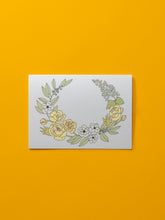 Load image into Gallery viewer, Yellow Laurel Card
