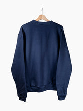Load image into Gallery viewer, Vintage Navy Blue Crew Sweatshirt
