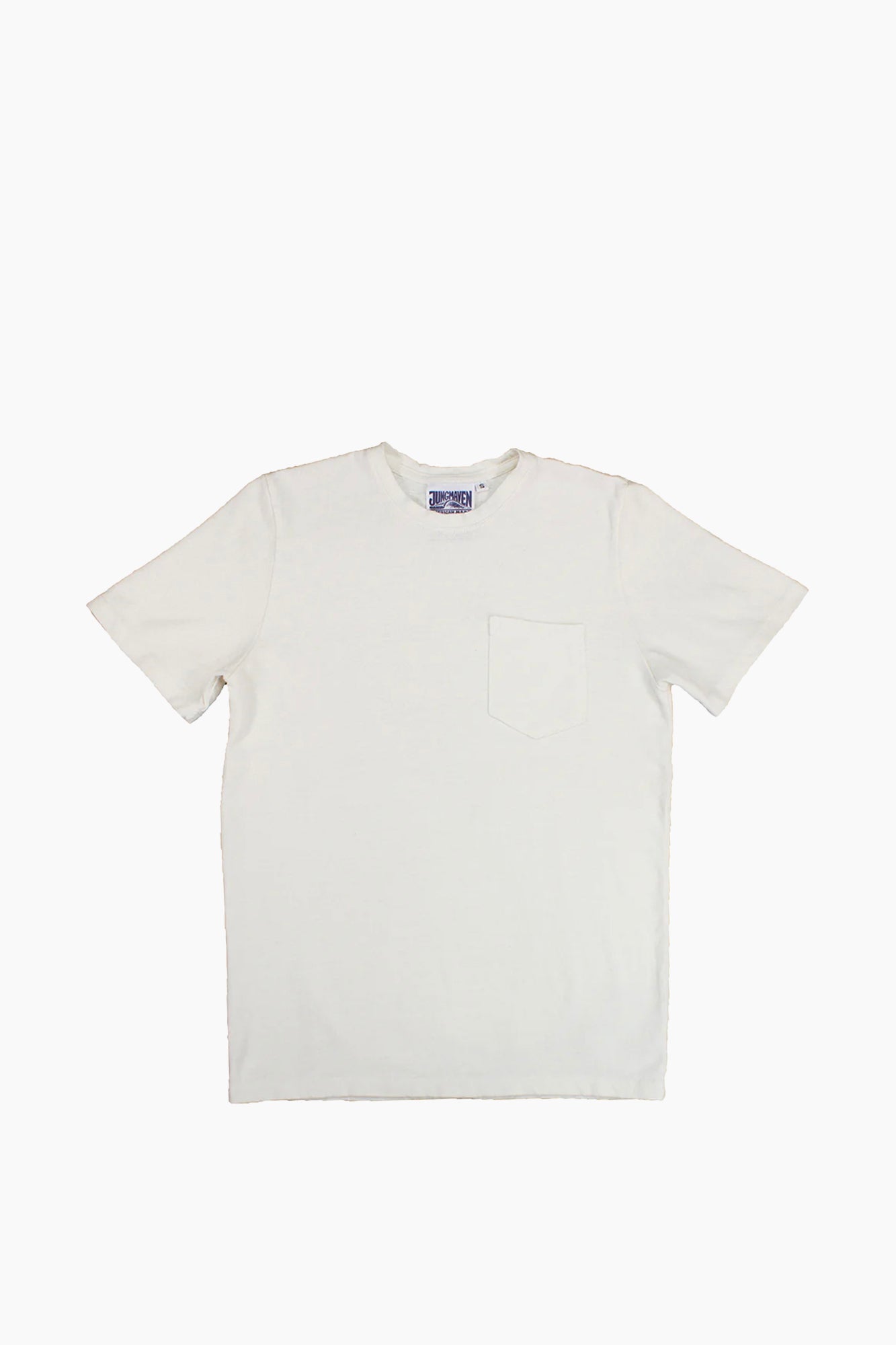 Boulder Pocket Tee | Washed White