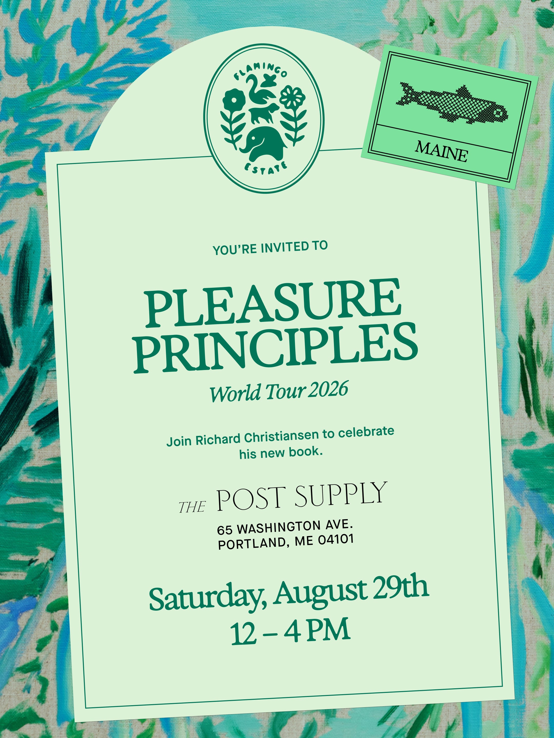 Book Signing with Flamingo Estate