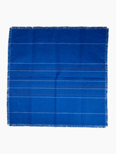 Load image into Gallery viewer, Chroma Fringed Napkin in Cobalt Blue
