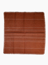 Load image into Gallery viewer, Chroma Fringed Napkin | Earth Brown
