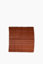 Chroma Fringed Napkin | Earth Brown
