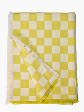 Load image into Gallery viewer, Checkerboard Runner in Chartreuse
