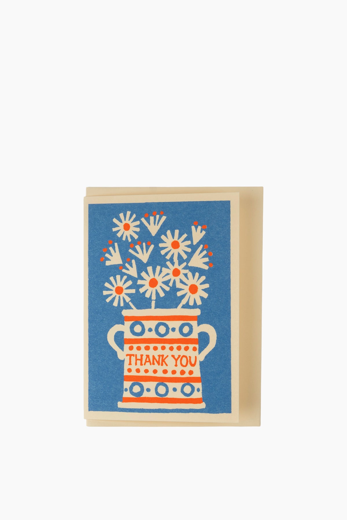 Flowers Thank You Mini Card