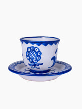 Load image into Gallery viewer, The Café con Leche Mug &amp; Saucer | Blue
