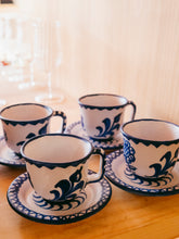 Load image into Gallery viewer, The Café con Leche Mug &amp; Saucer | Blue
