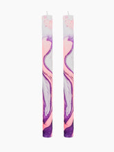Load image into Gallery viewer, The Marbled Soy Candle Set | Pink &amp; Lilac
