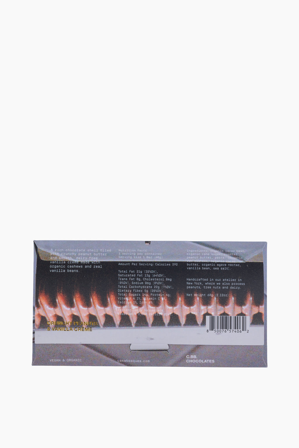 Crunchy Peanuts & Vanilla Créme Chocolate