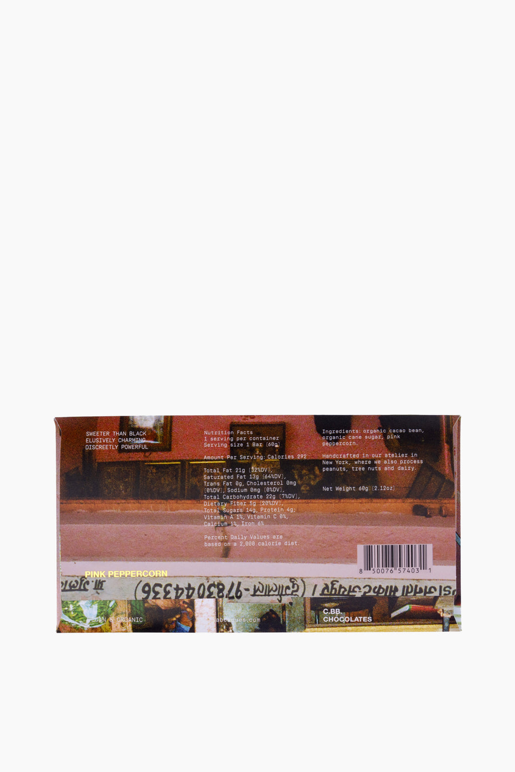 Pink Peppercorn Chocolate