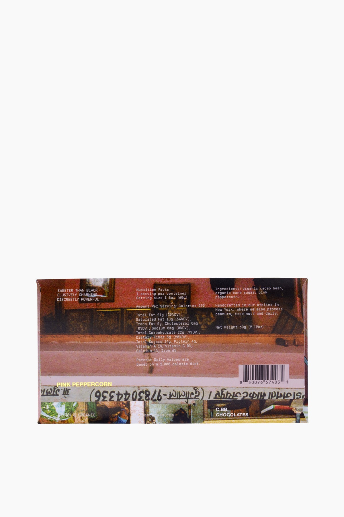 Pink Peppercorn Chocolate