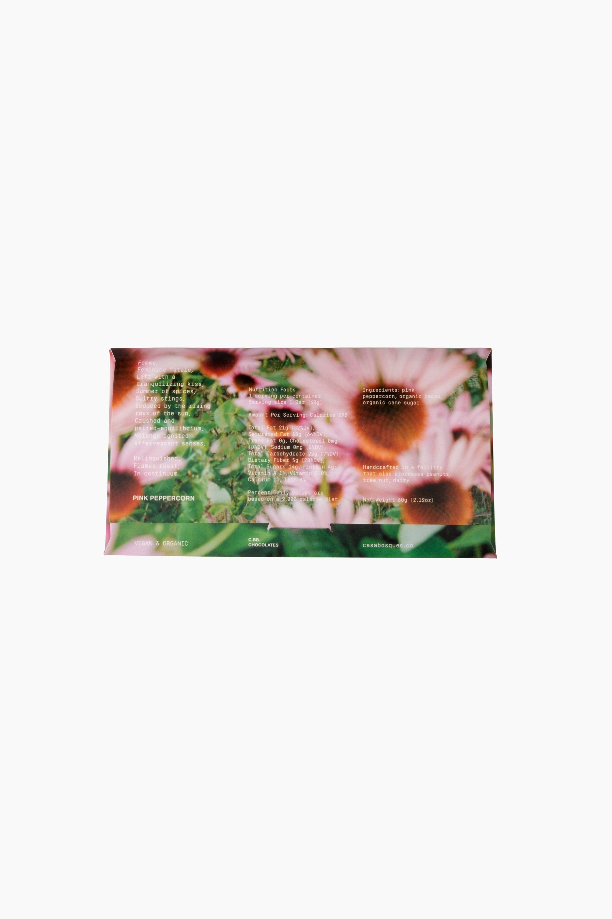 Pink Peppercorn Chocolate