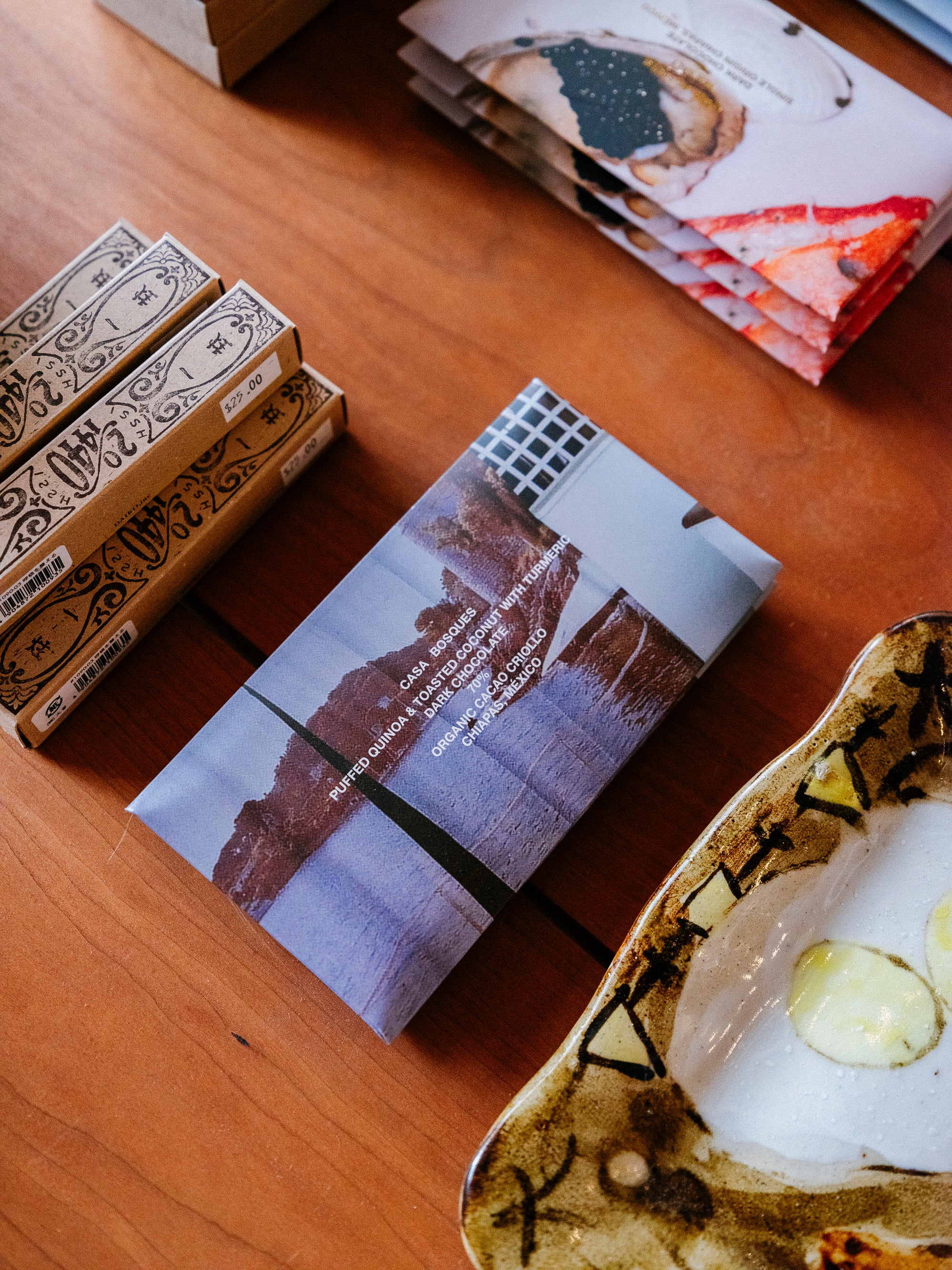 Puffed Quinoa, Coconut & Turmeric Chocolate