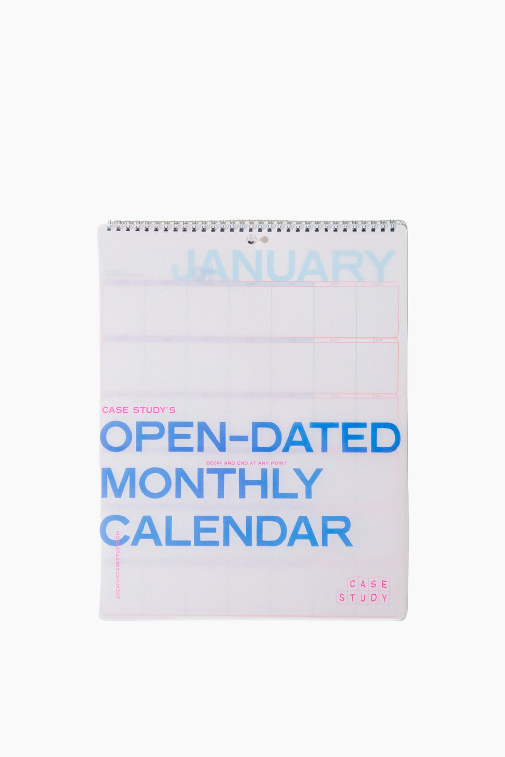 RGB Monthly Wall Calendar