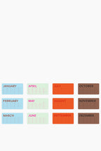 Yearly Perpetual Celebration Desk Calendar
