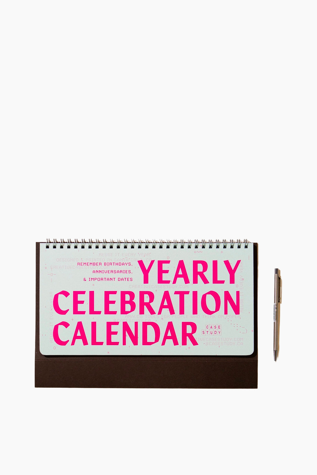 Yearly Perpetual Celebration Desk Calendar