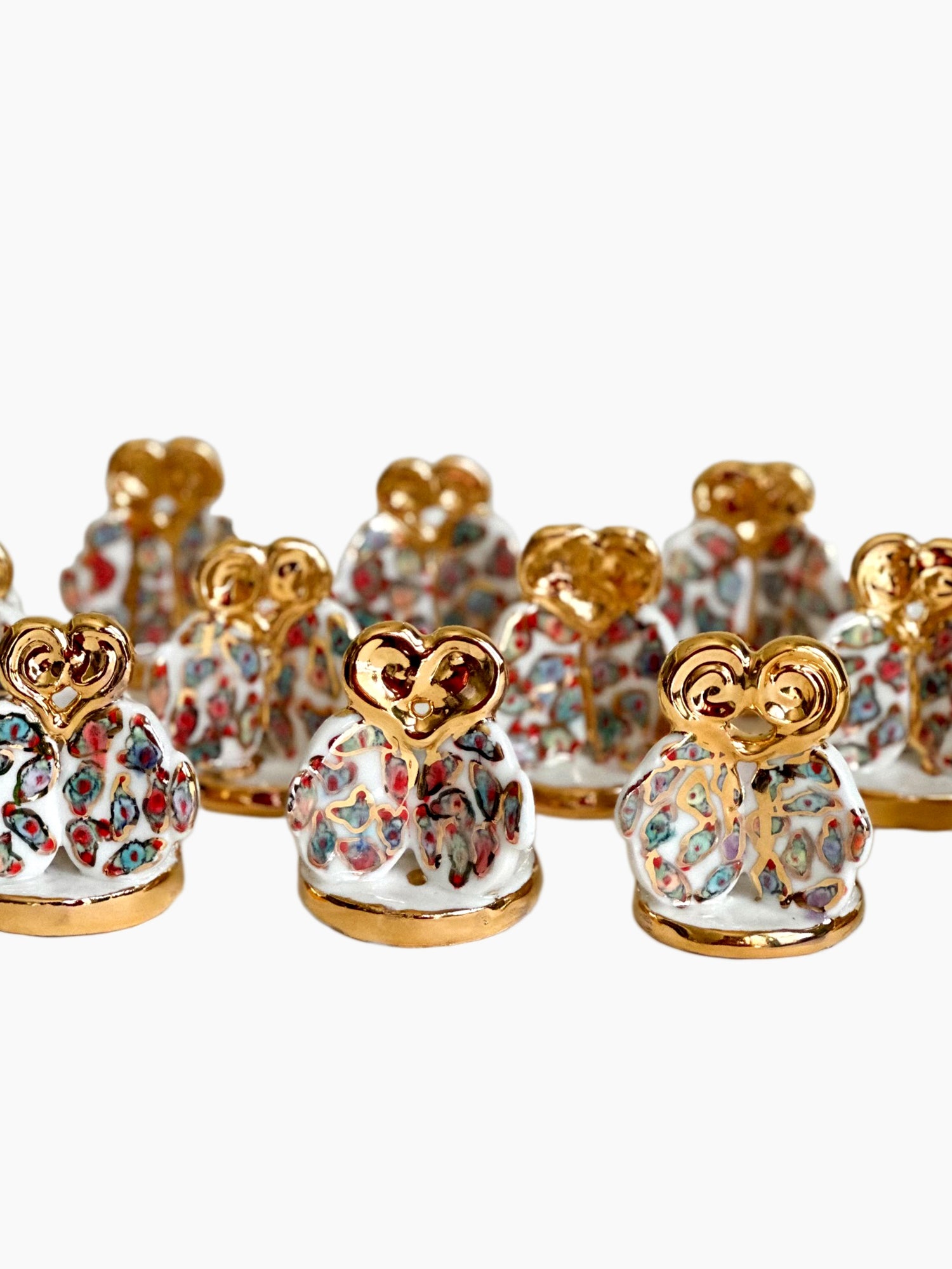 Dominique Ostuni Hand Built Candle Holders