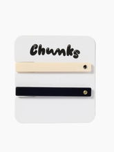 Load image into Gallery viewer, Allie Clips | Cream &amp; Black

