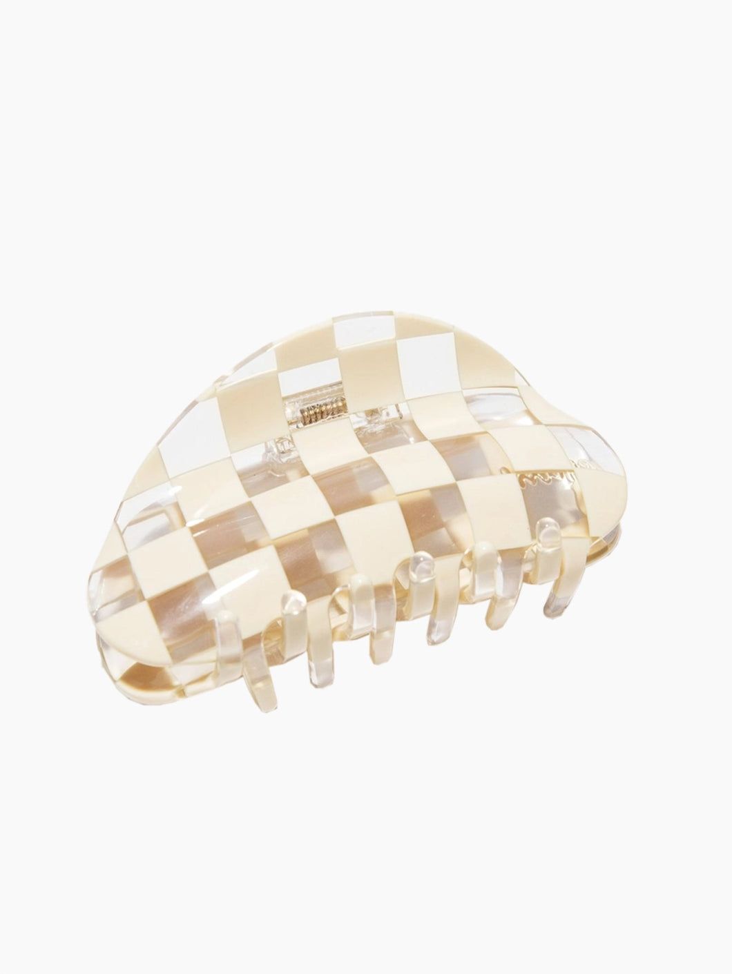 Checker Claw | Clear & Cream