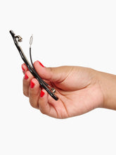 Load image into Gallery viewer, Skinny Wave Barrette | Black
