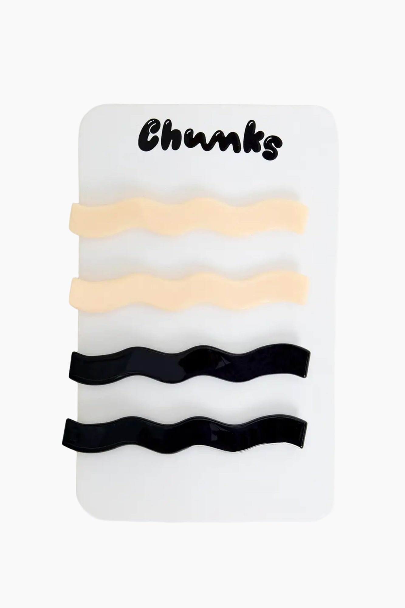 Slides | Wavy | Cream & Black