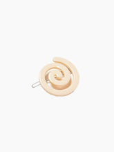 Load image into Gallery viewer, Spiral Clip | Cream
