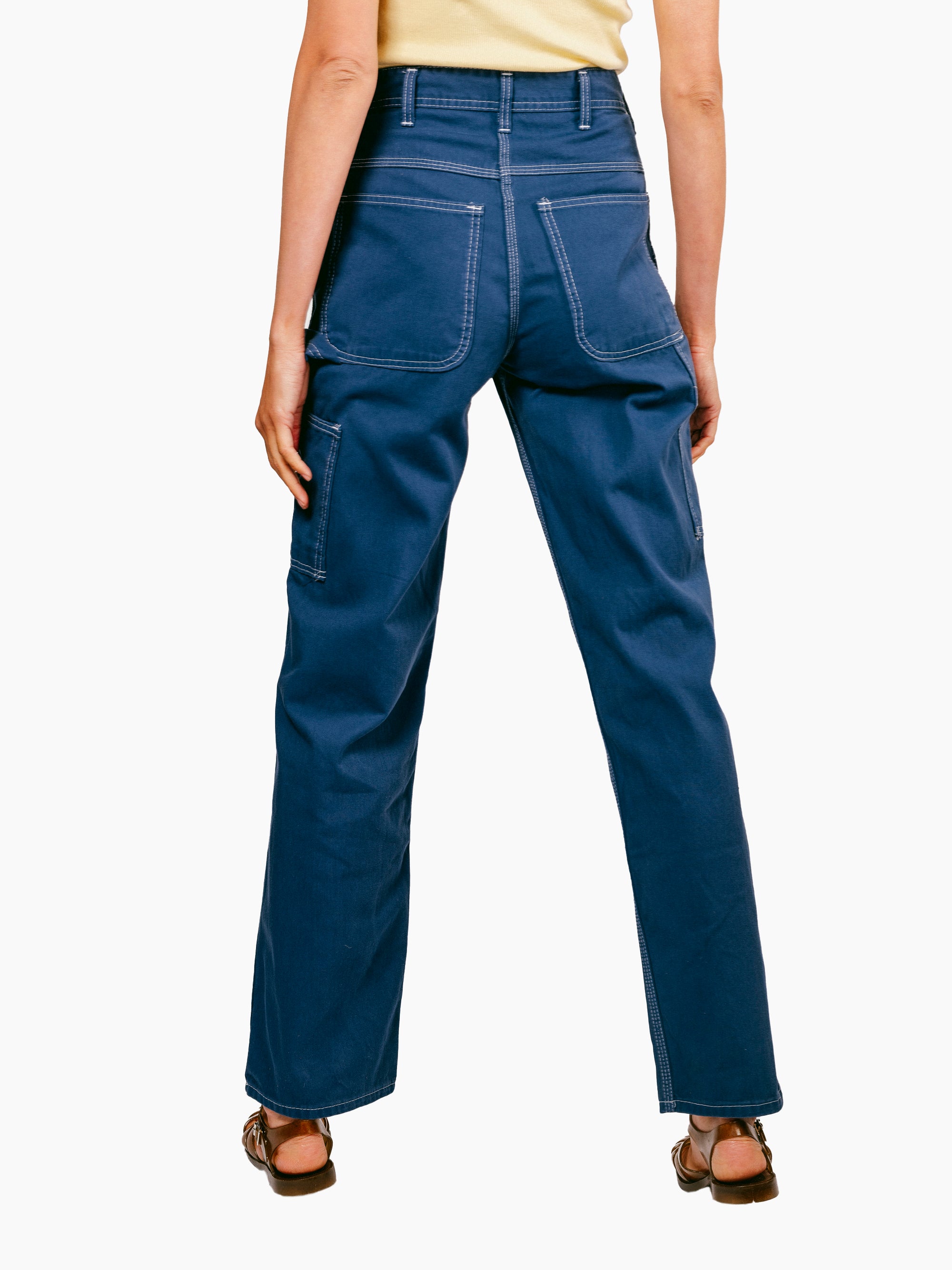 Vintage Carpenter Pants | Workwear Blue