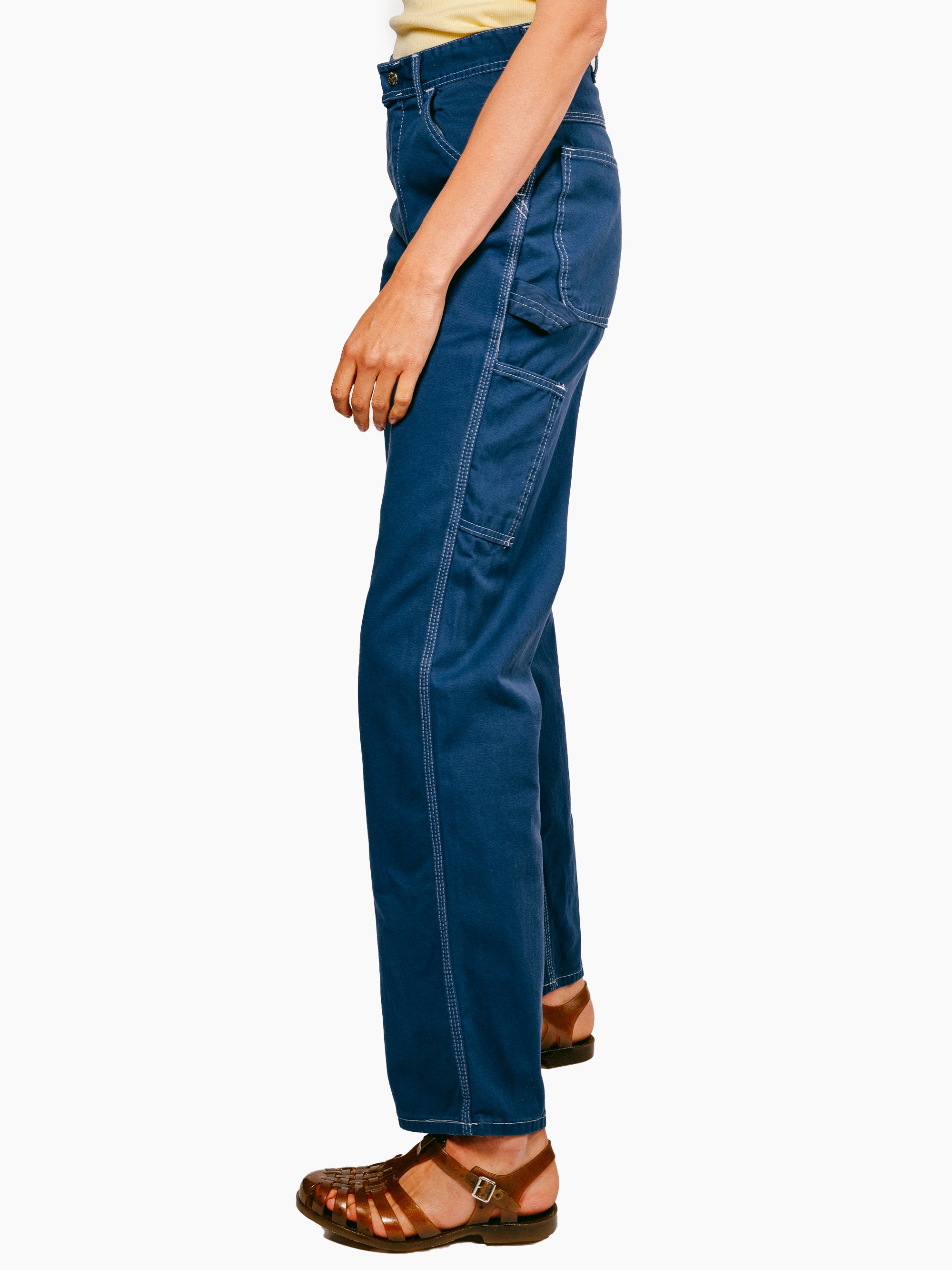 Vintage Carpenter Pants | Workwear Blue