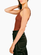 Load image into Gallery viewer, Vintage Siena Tank | Eggplant
