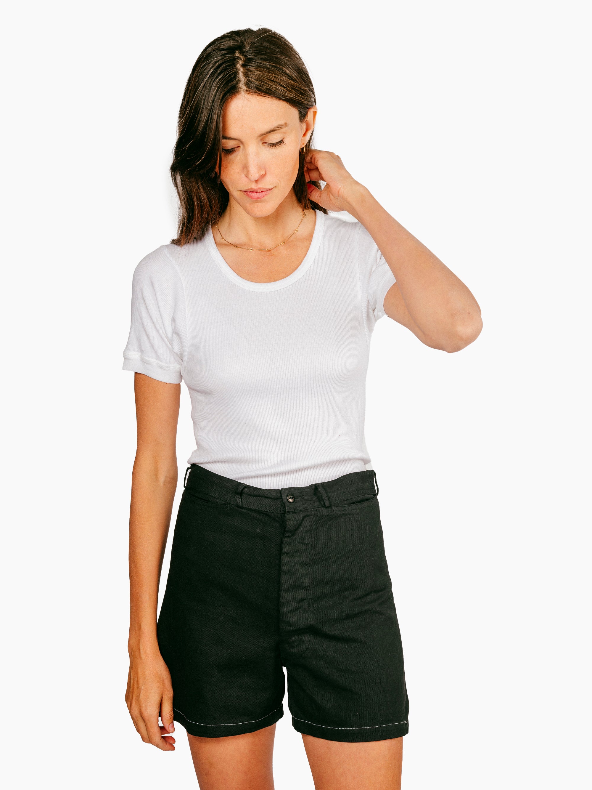 Vintage Berlin Tee | White