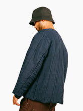 Load image into Gallery viewer, Vintage Quilt Jacket | Ocean Blue
