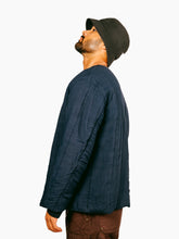 Load image into Gallery viewer, Vintage Quilt Jacket | Ocean Blue
