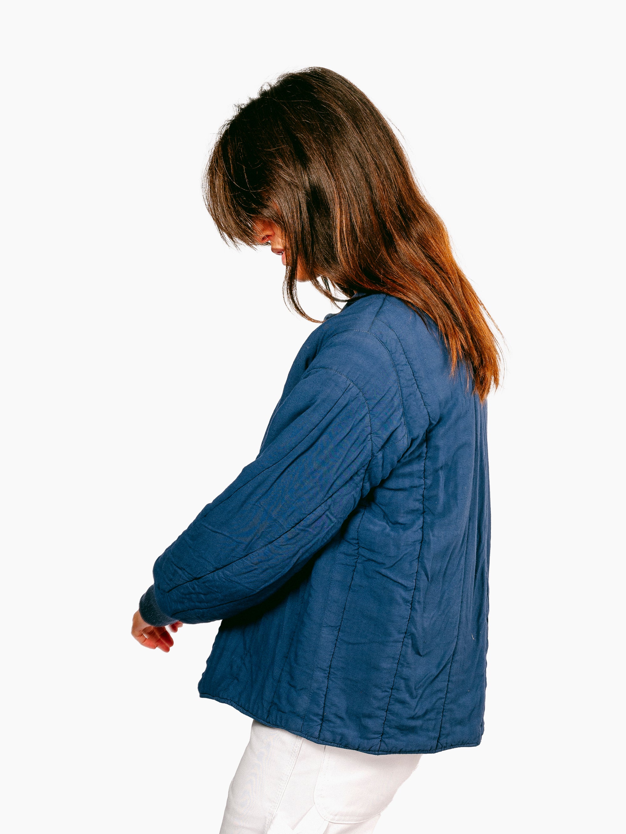Vintage Workwear Blue Quilt Jacket