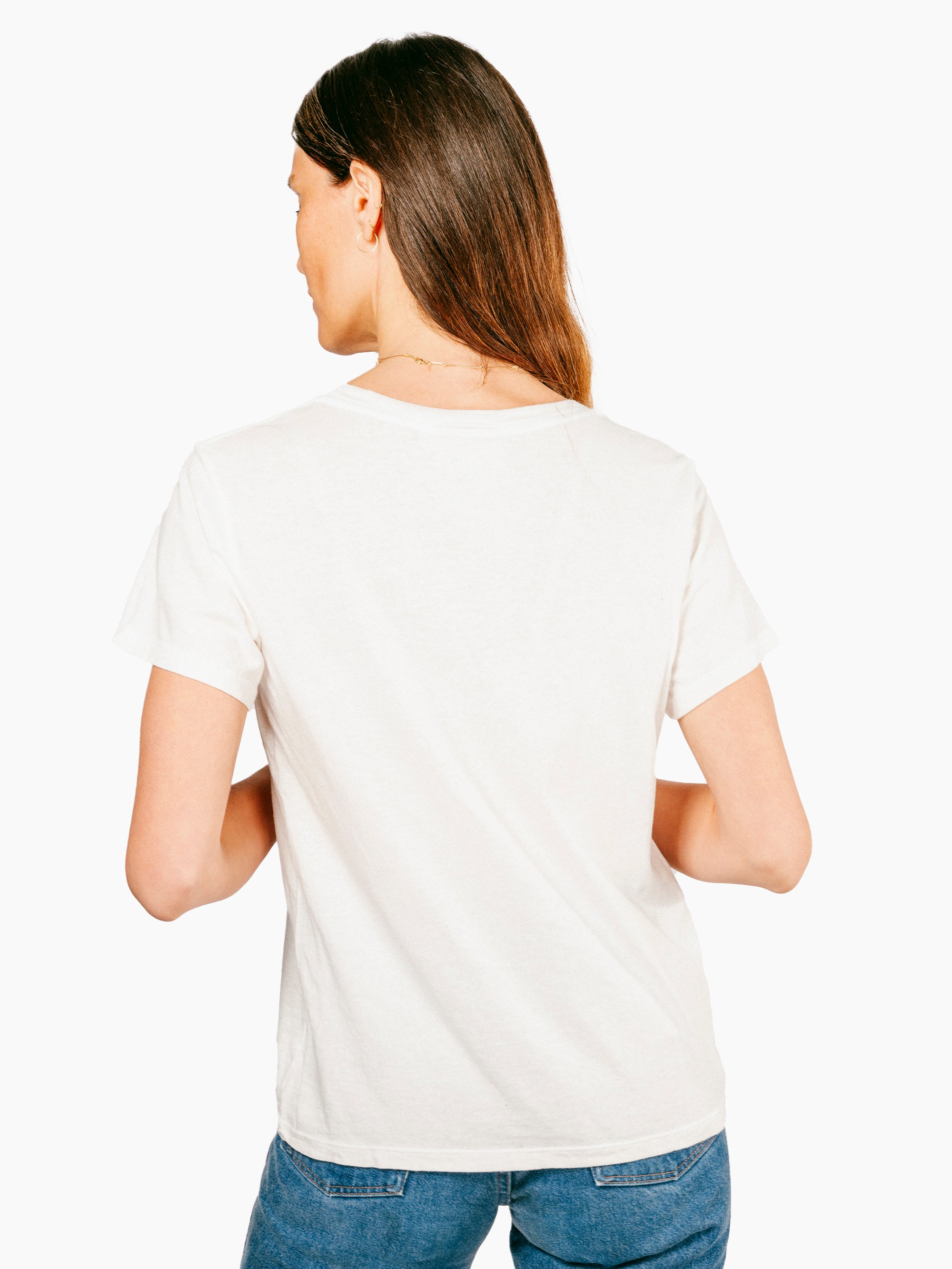 Ojai Tee | Washed White