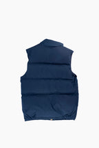 Down Italian Vest | Navy