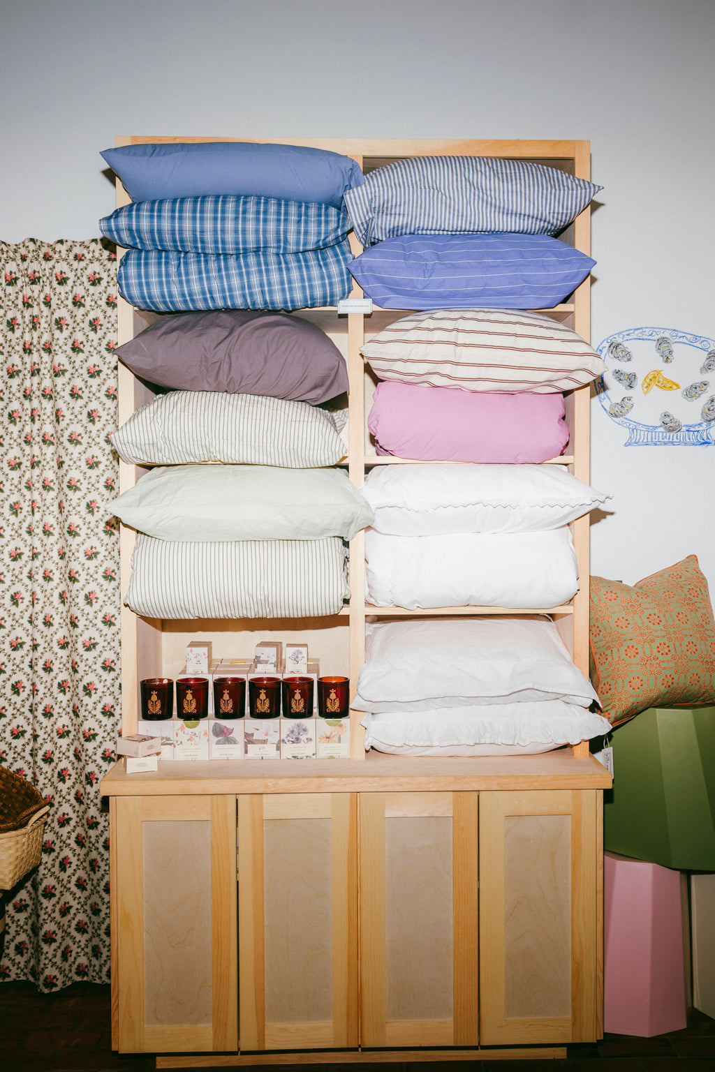 Organic Cotton Percale Bedding | Hopper Stripes
