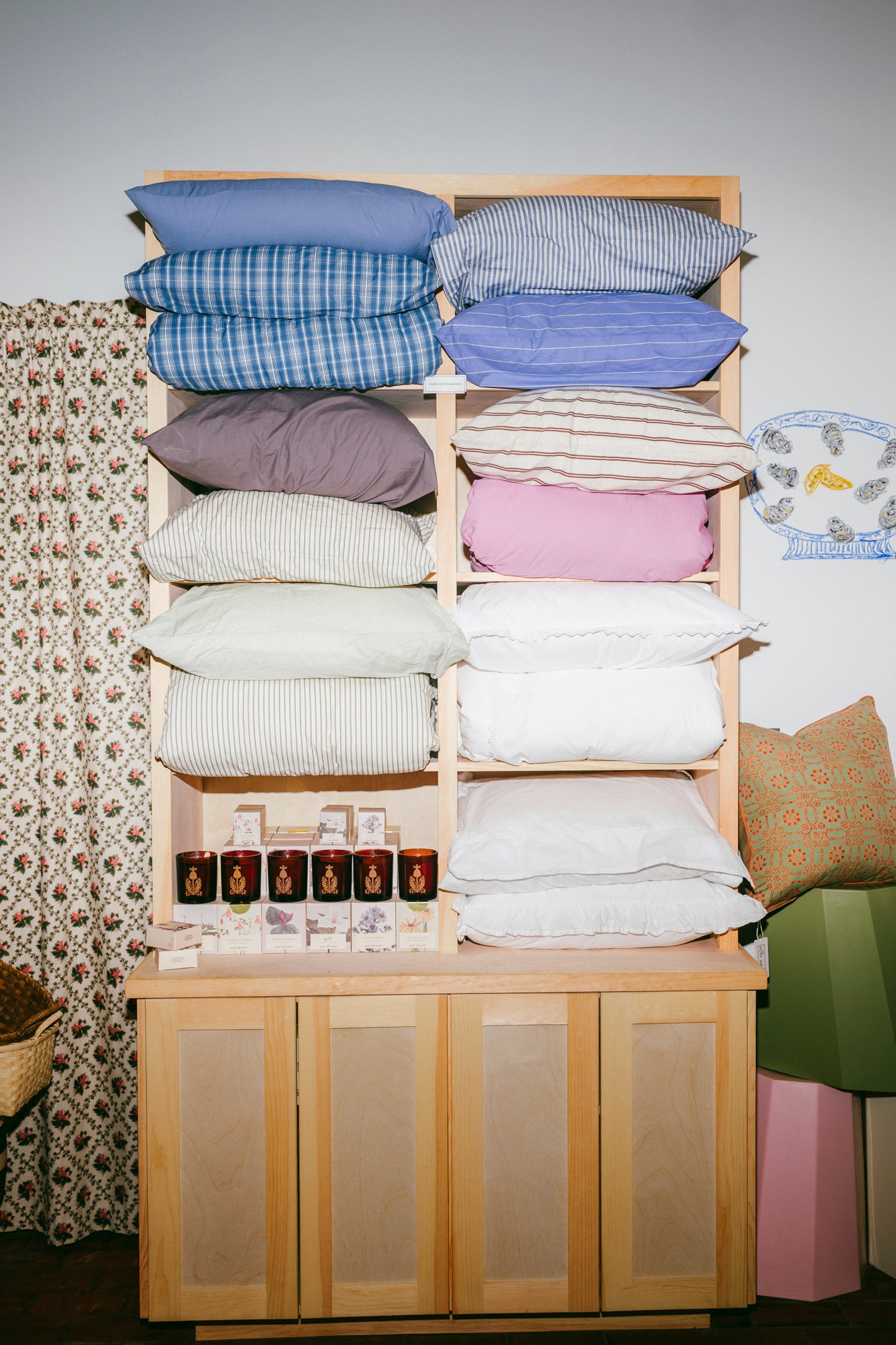 Organic Cotton Percale Bedding | Hopper Stripes