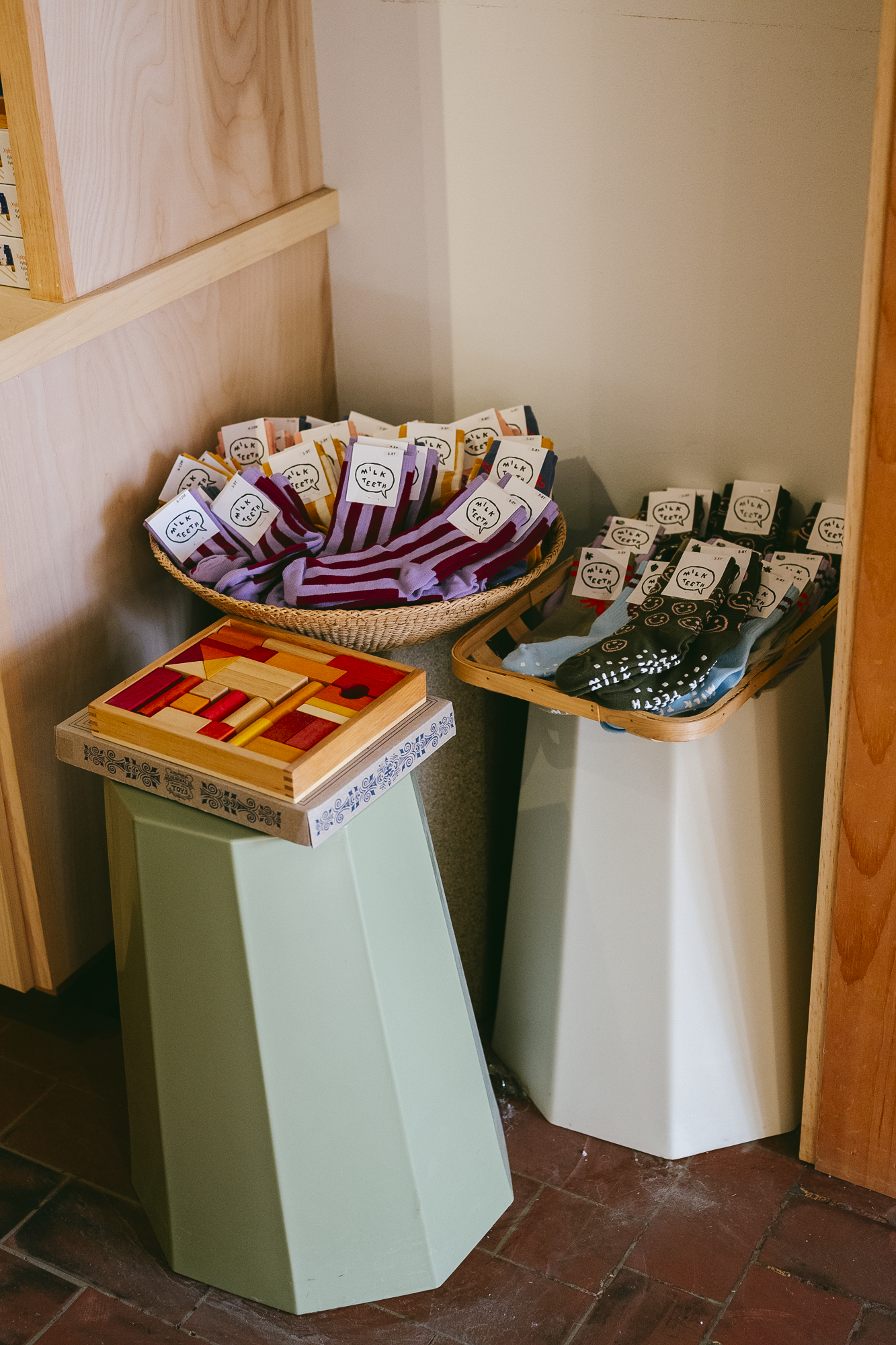 Grip Socks | Olive Smile