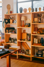 Moon Jar Pedestal Vase | Assorted Sizes + Colors