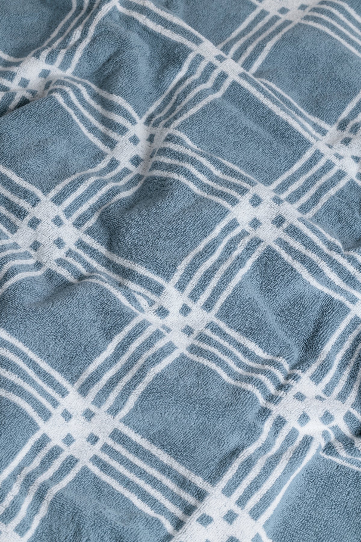 Organic Cotton Modern Tartan Towels | Celeste & Chalk