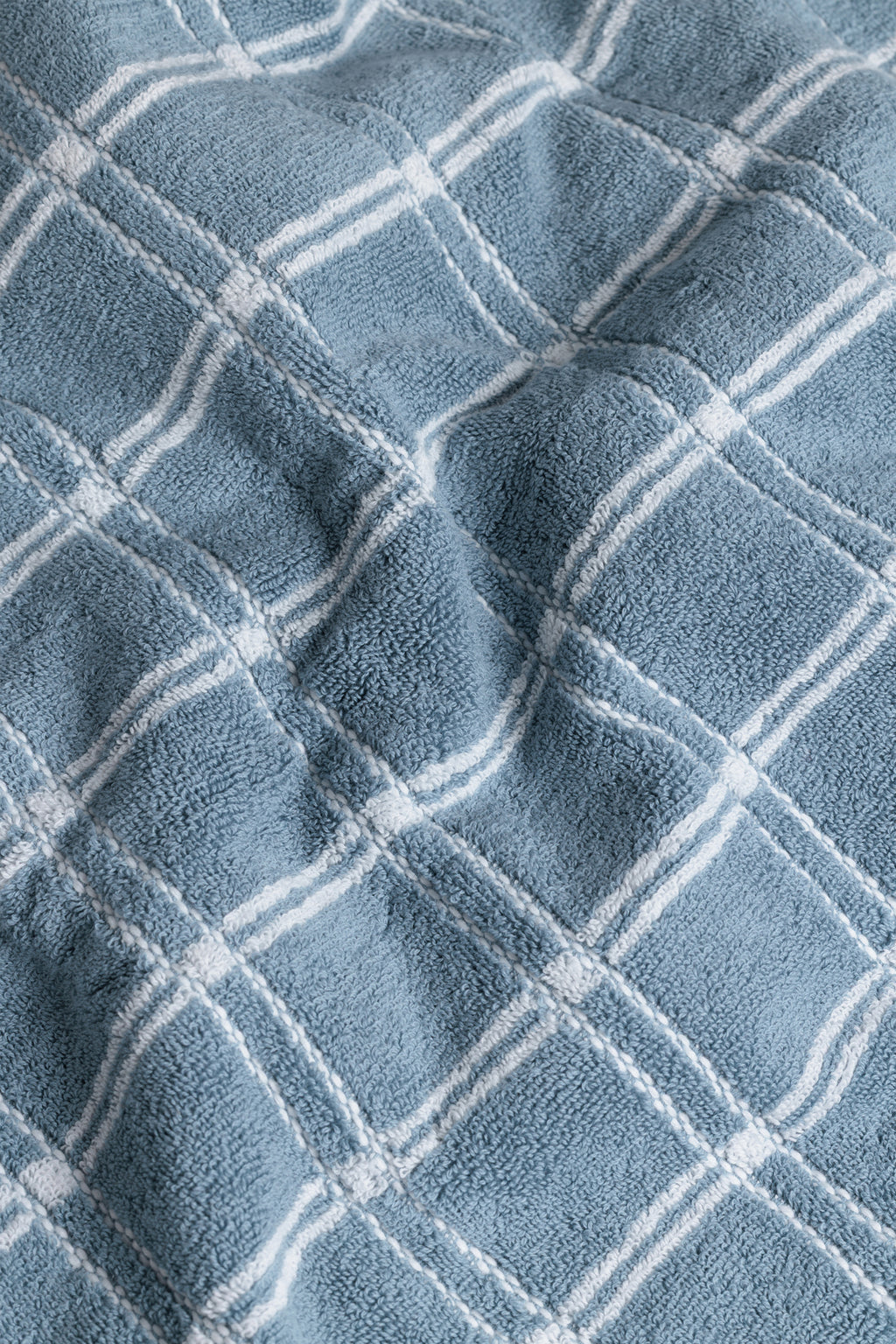 Organic Cotton Modern Tartan Towels | Celeste & Chalk