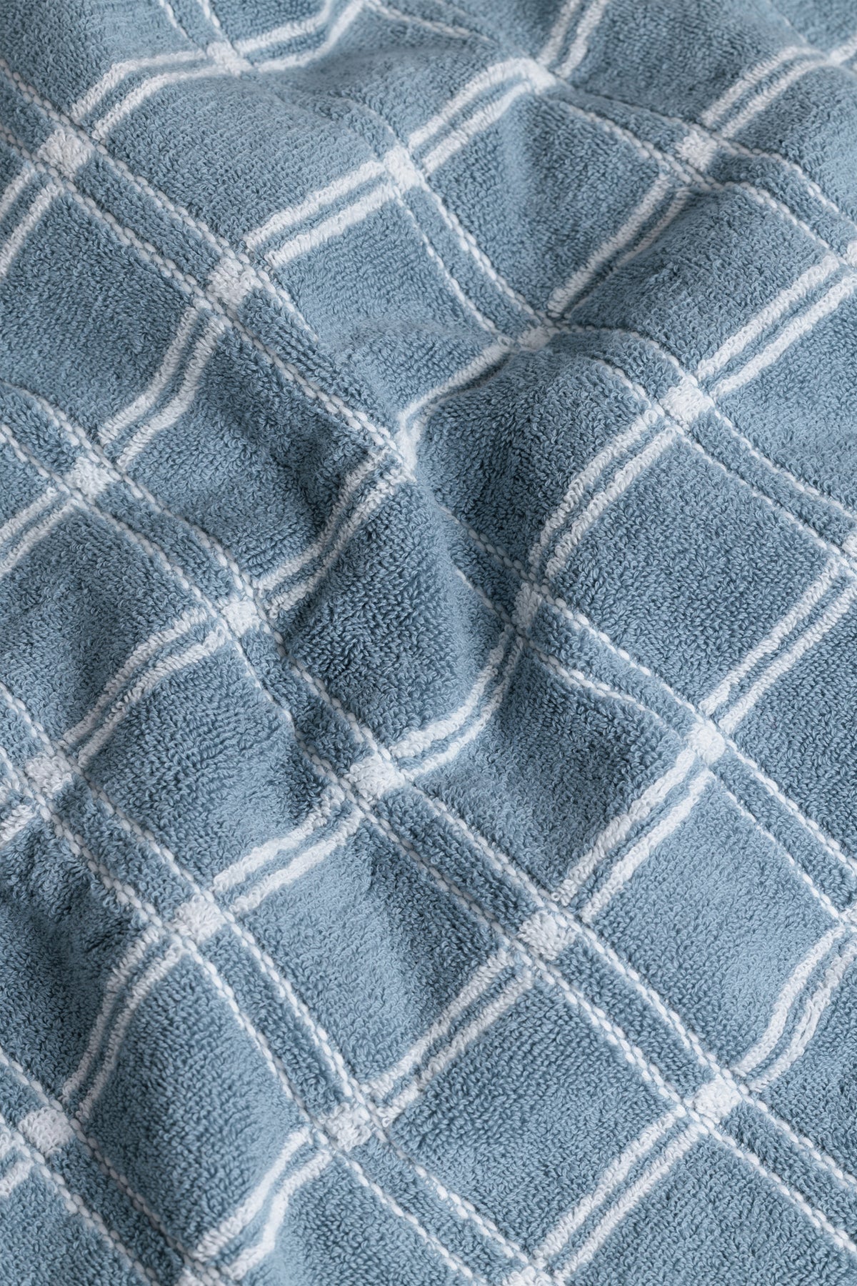 Organic Cotton Modern Tartan Towels | Celeste & Chalk