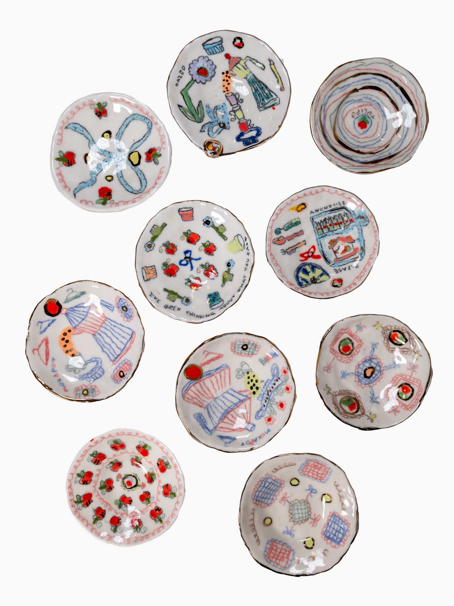 Dominique Ostuni Hand Shaped Ring Dishes